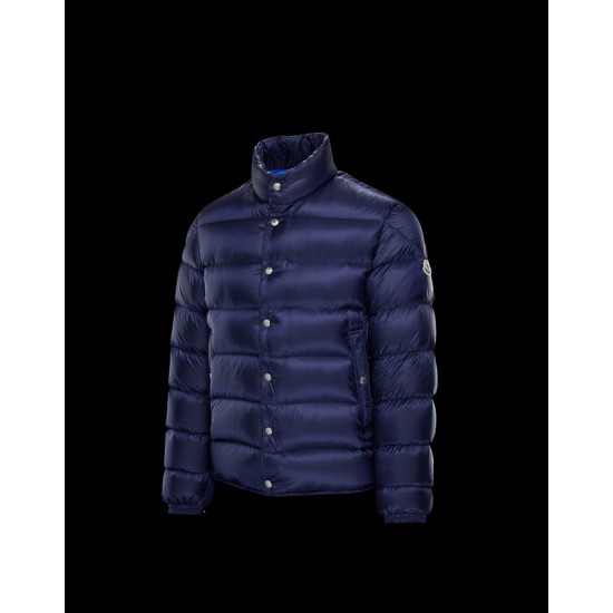 Moncler Maya Down Jacket For Men Winter Down Coat Navy Blue