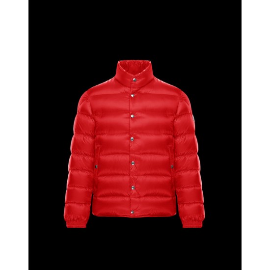 Moncler Maya Down Jacket For Men Winter Down Coat Orange