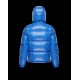 Moncler Montbeliard Down Jacket Mens Hooded Down Puffer Coat Winter Outwear Blue