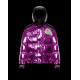 Moncler Palm Angels Tim Hooded Down Jacket Mens Down Coat Winter Outwear Purple