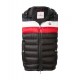 Moncler Timothy Hooded Padded Gilet Down Puffer Vest For Men Black Red