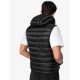 Moncler Timothy Hooded Padded Gilet Down Puffer Vest For Men Black Red